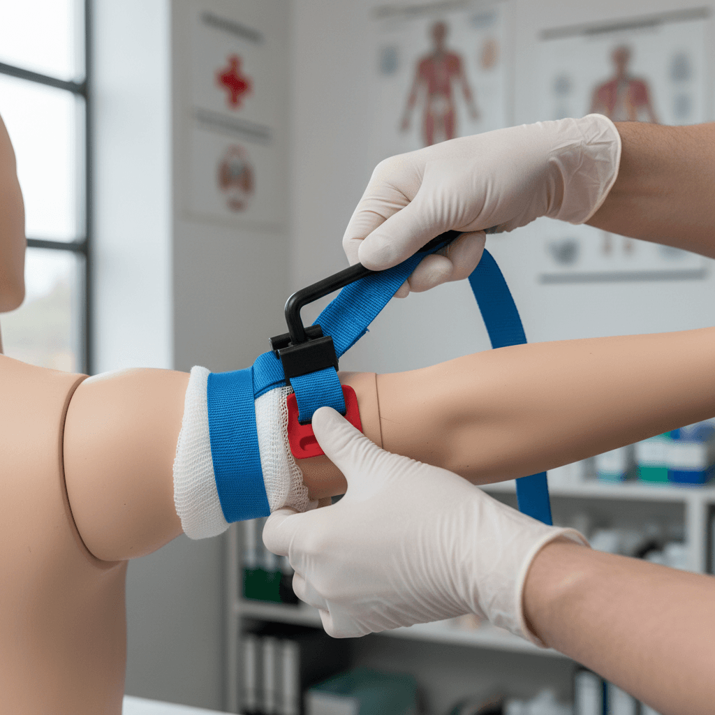 Stop the Bleed training demonstration